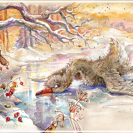 гадкий утенок. Всех с наступающим! и только радости от преновогодних зимних дней