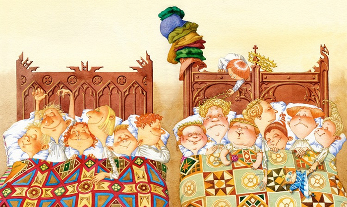 А тем, кто ложится спать...