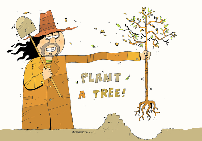  Сажайте деревья! (из серии "Как спасти плантеу")