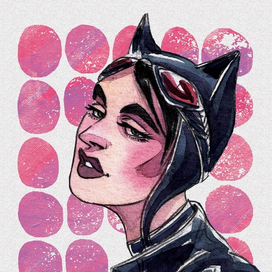 Открытка "Catwoman"