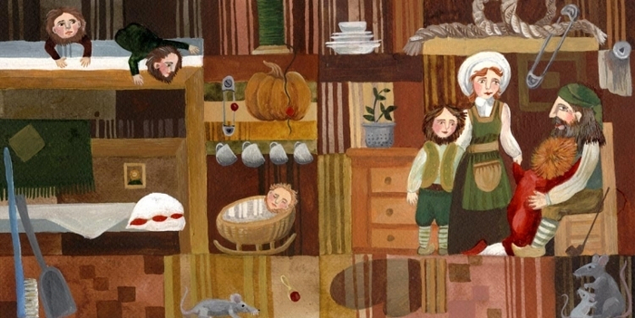 Э. Бесков &quot;Домовой в витрине&quot;