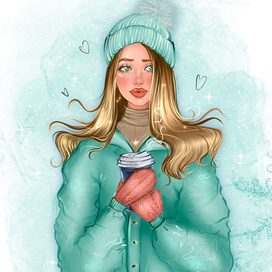 Снежная зима