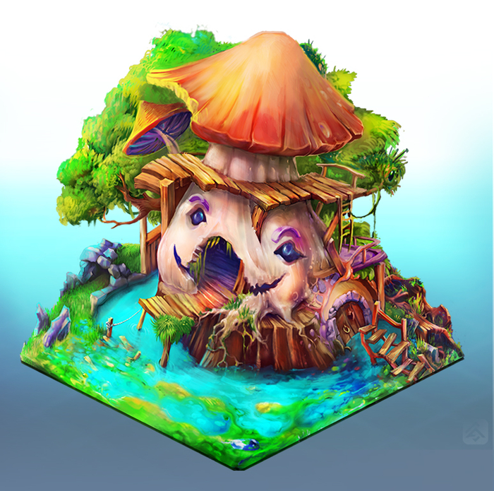 Домик Чародея.