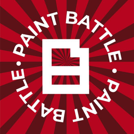Логотип PAINT BATTLE