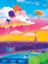 Лиловый медвежонок