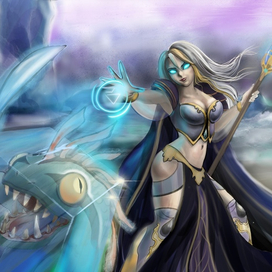 Джайна. Фан-арт