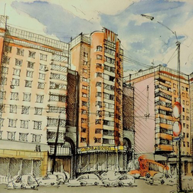 Городская зарисовка