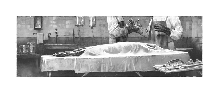 М.А.Булгаков "Собачье сердце" заставка к 4 главе