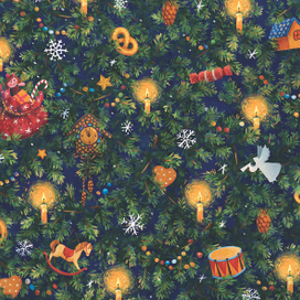 Паттерн новый год