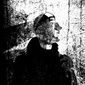 Смотрит на улицу