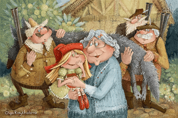 Волка угрохали. Шапку и Бабку достали)))