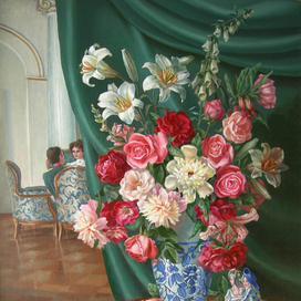 натюрморт в интерьере