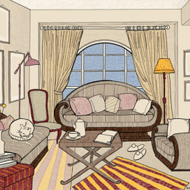 иллюстрация для сайта. заказчик Бюро Идей