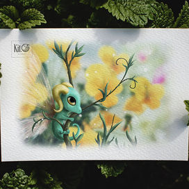 Цветочный дракончик