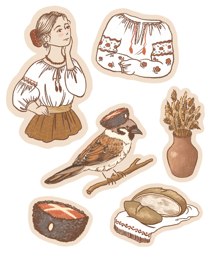 Казачьи стикеры