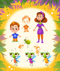 Проект анимационный "Стрекоза"