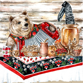 Приятного чаепития. Масленица