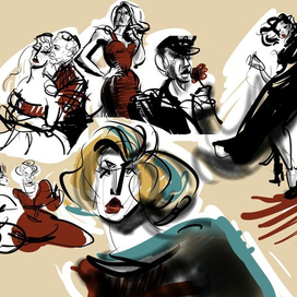 Девушка с носом