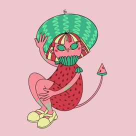 Арбузная девочка