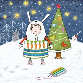 девочка-зайка