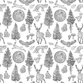 Лесная магия.