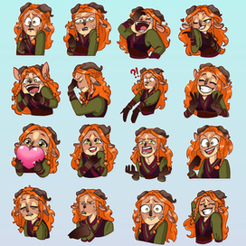 Telegram stickers