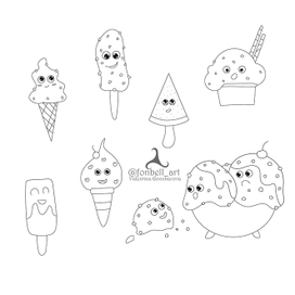 Дудлы, мороженое.