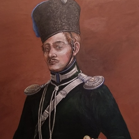 Обер-офицер,поручик 1-го Оренбургского казачьего полка конец 1830-х годов. 1841г. 29 ноября Уфимский казачий полк.
