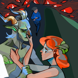 Иллюстрация в зин