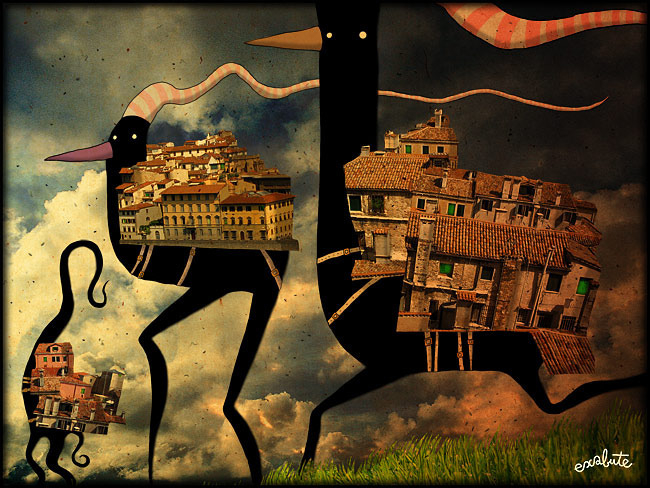 Птицы-города