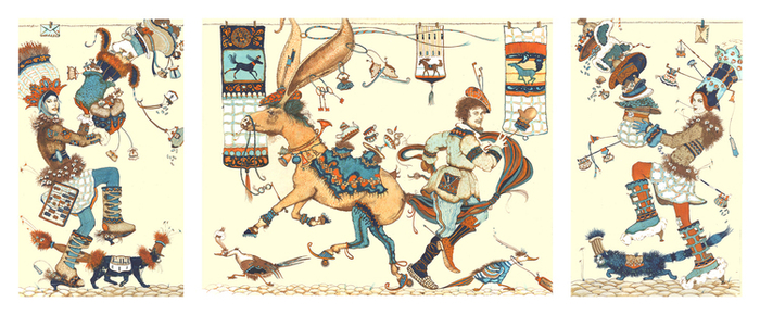 Два-пять шапок серебра,Конек Горбунок