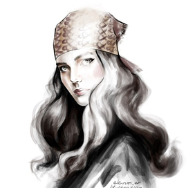 Портрет в стиле фэшн 