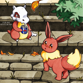 Первый осенний лист