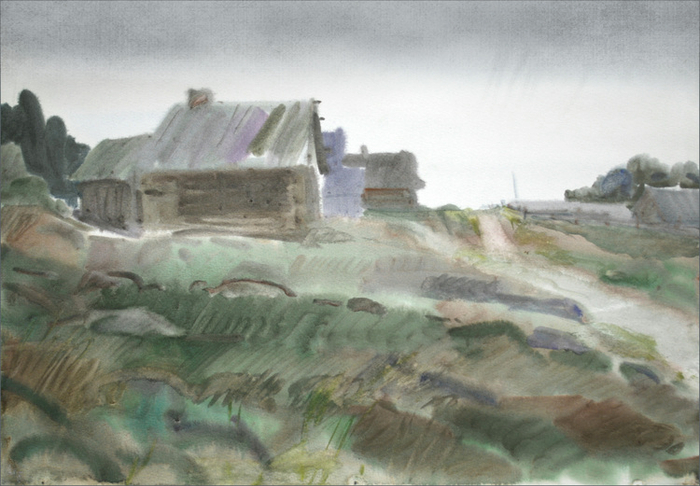 " Уж небо осенью дышало..." Лазарево, Карелия.