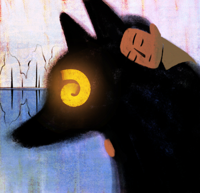 Девушка и волк