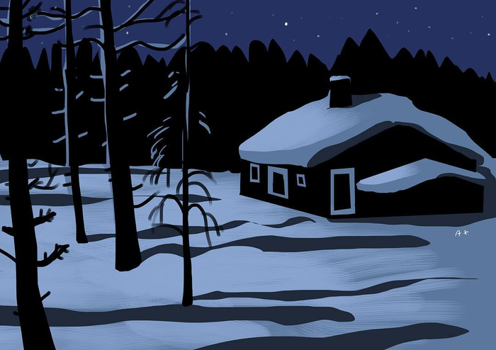 Зимний пейзаж