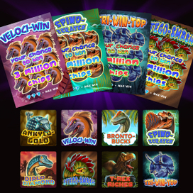 Дизайн скраб карточек (Динозавры)