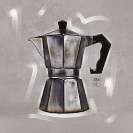 Гейзерная кофеварка