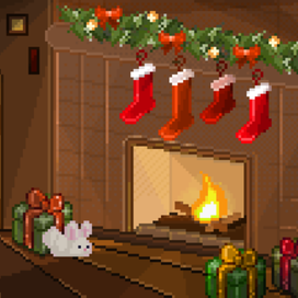 Новогодний крол