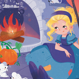 сюжетные иллюстрации по мотивам сказок