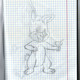 Рисунок кролика