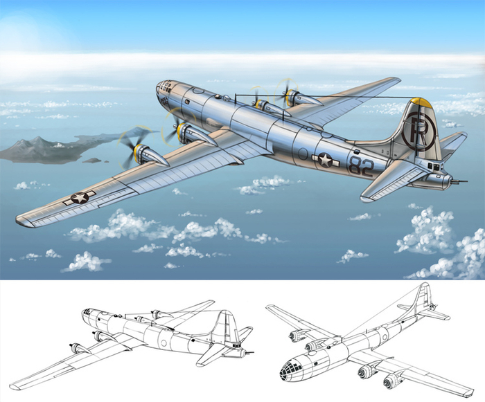 Энола Гей B-29