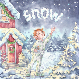 Новогодняя история об эльфе Snow