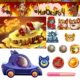 Обложки, иконки, смайлы, заставка