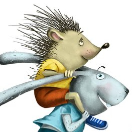 Заяц и Ёжик