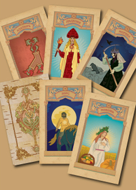Карты гадальныя "славянския"