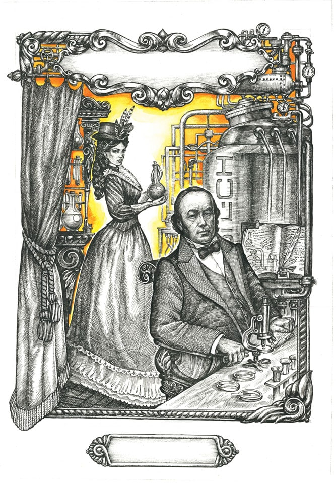 Иллюстрация для буклета компании