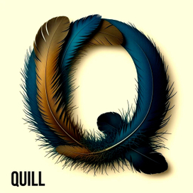 Стилизованное изображение латинской буквы