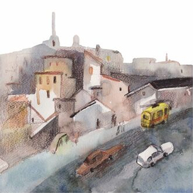 Иллюстрации к рассказу Дж. Родари "Троллейбус №75"