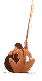 Скучающая амазонка